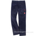 Flame Retardant Workwear Pants dengan Reflektif